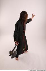 JAKUB PREACHER STANDING POSE WITH AX